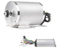 2,000W (2kW) DIY Brushless Electric Motor with Controller for Go Karts, Scooters, Motorcycles, Small EVs