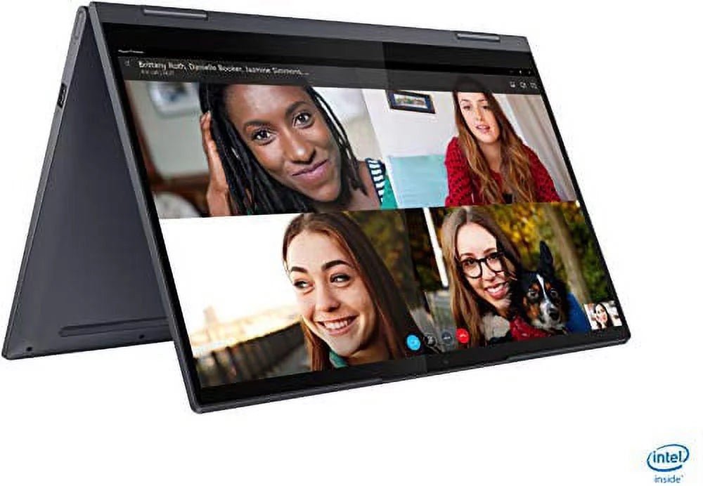 2022 LENOVO Yoga 7i 2-in-1 Laptop 14 inch FHD Touchscreen Intel EVO Platform 11th Core i7-1165G7 Iris Xe Graphics 12GB DDR4 512GB SSD WI-FI 6 Thunderbolt 4.0 Backlit KB with Fingerprint Windows 10