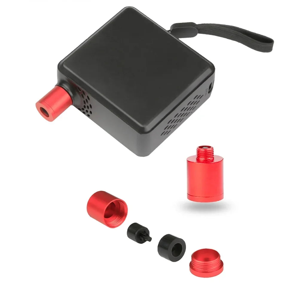 Tomshine Electric Inflator High Pressure Tire Pump with Tire Pressure Detecting for Bicycles and Electric Bicycles