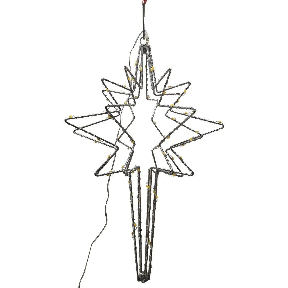 Alpine 18 In. LED Warm White Bethlehem Star Lighted Decoration BST106WW