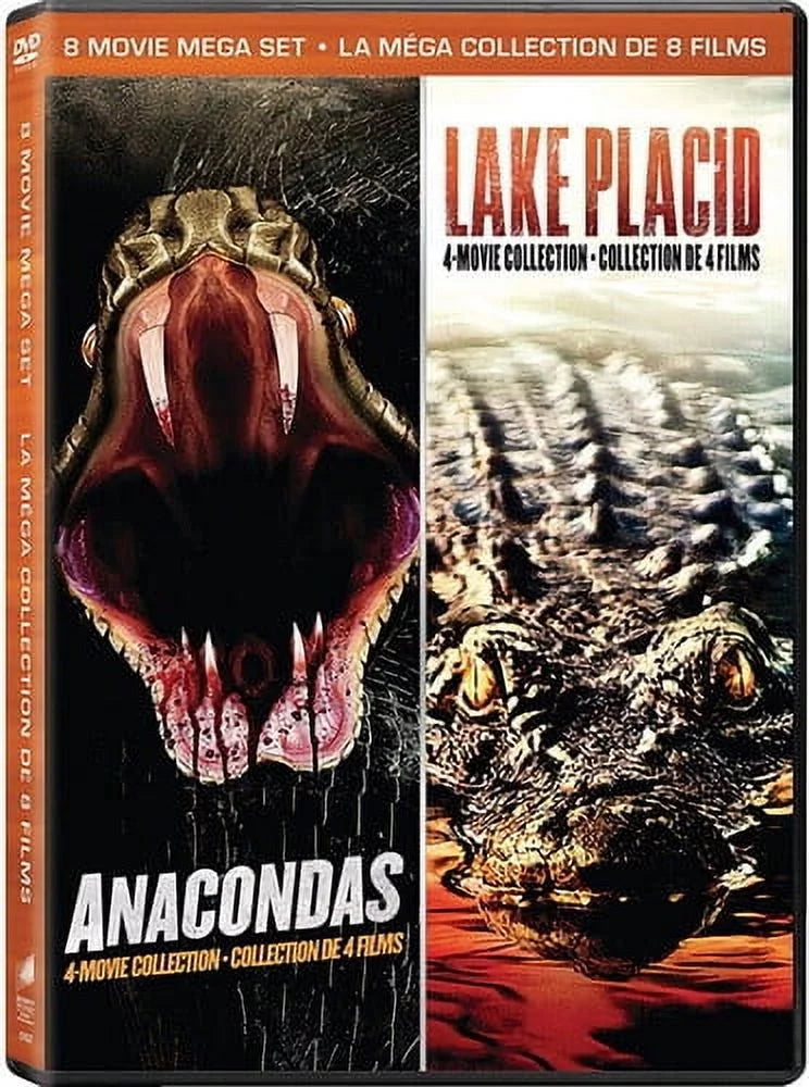 Anacondas: 4-Movie Collection / Lake Placid: 4-Movie Collection (DVD), Sphe, Action & Adventure