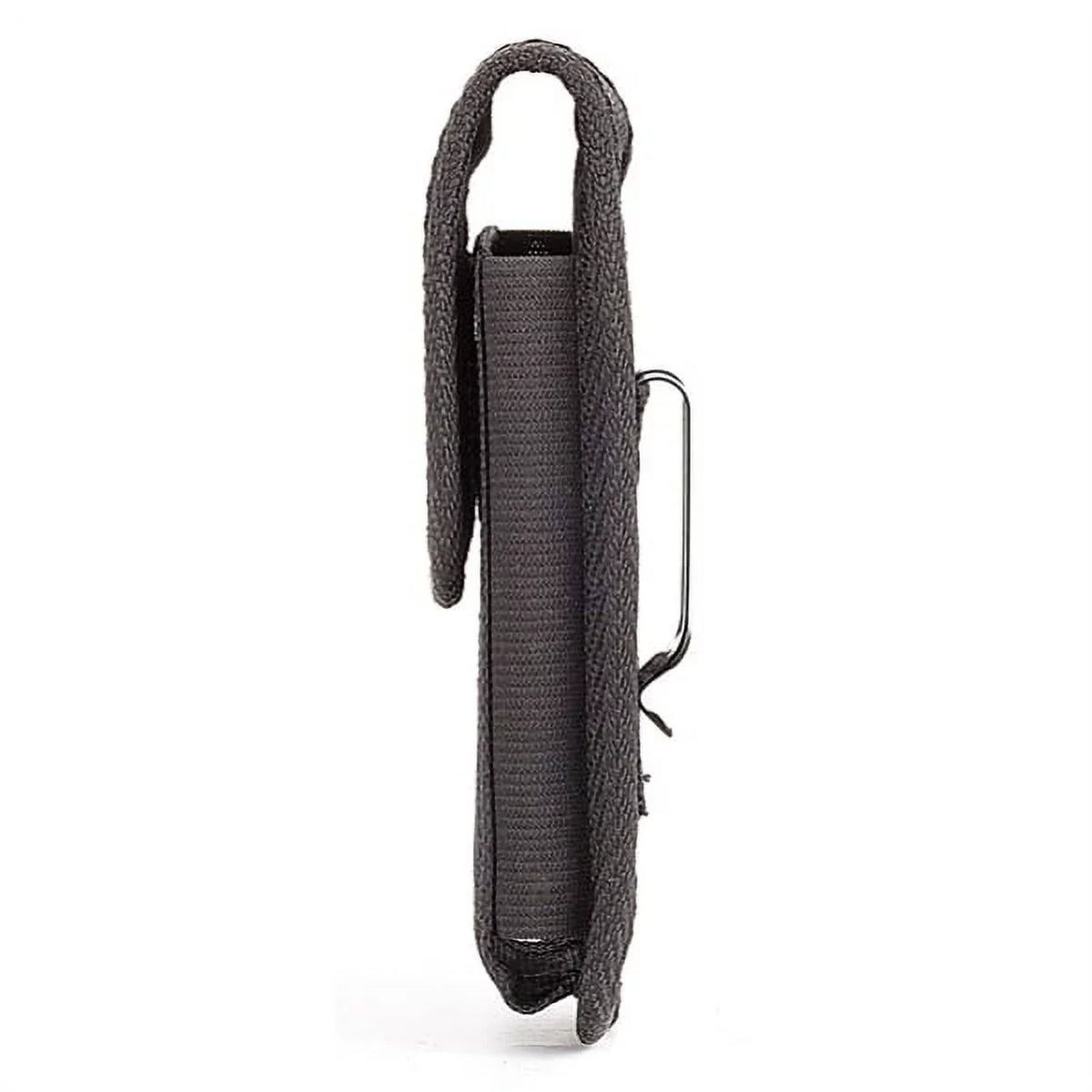 Rugged Durable Canvas Case Holster Metal Belt Clip w Black Type-C Retractable USB Cable Charger Power Wire Sync Y1G for ZTE Axon 9 Pro
