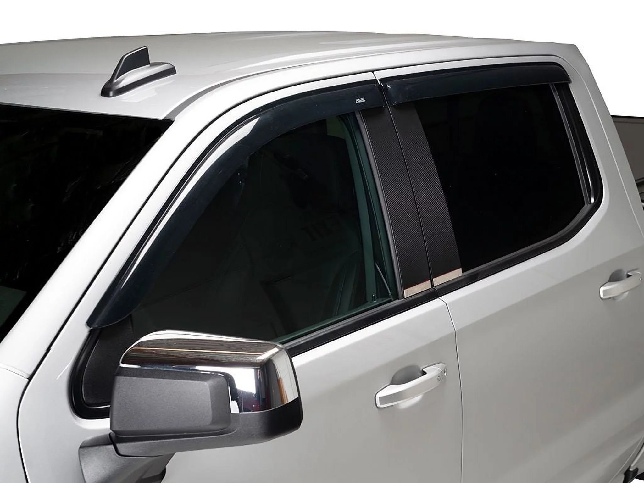 Auto Ventshade (AVS) by RealTruck Ventvisor Deflector 4 Pc.; Smoke Compatible With 2016 Toyota 4Runner