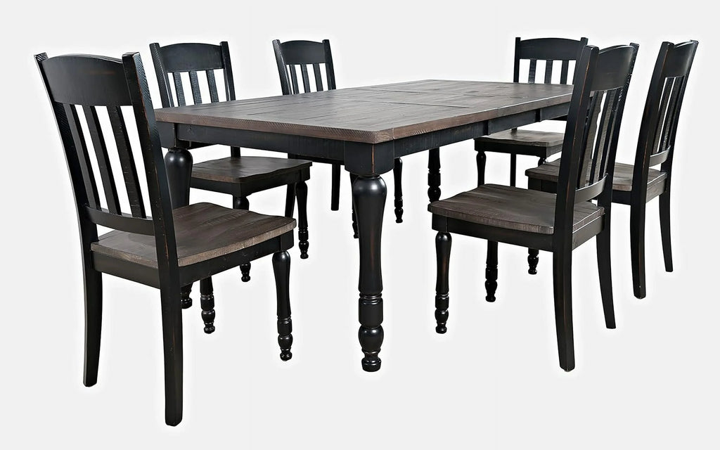 Madison County Reclaimed Pine Slatback Farmhouse Dining Chair (Set Of 2)