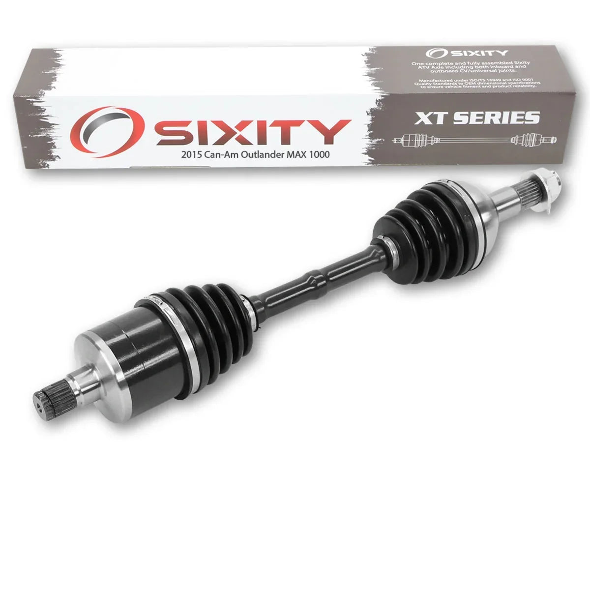 Sixity XT Rear Left Axle compatible with Can-Am Outlander MAX 1000 2015 - EFI LTD 4X4