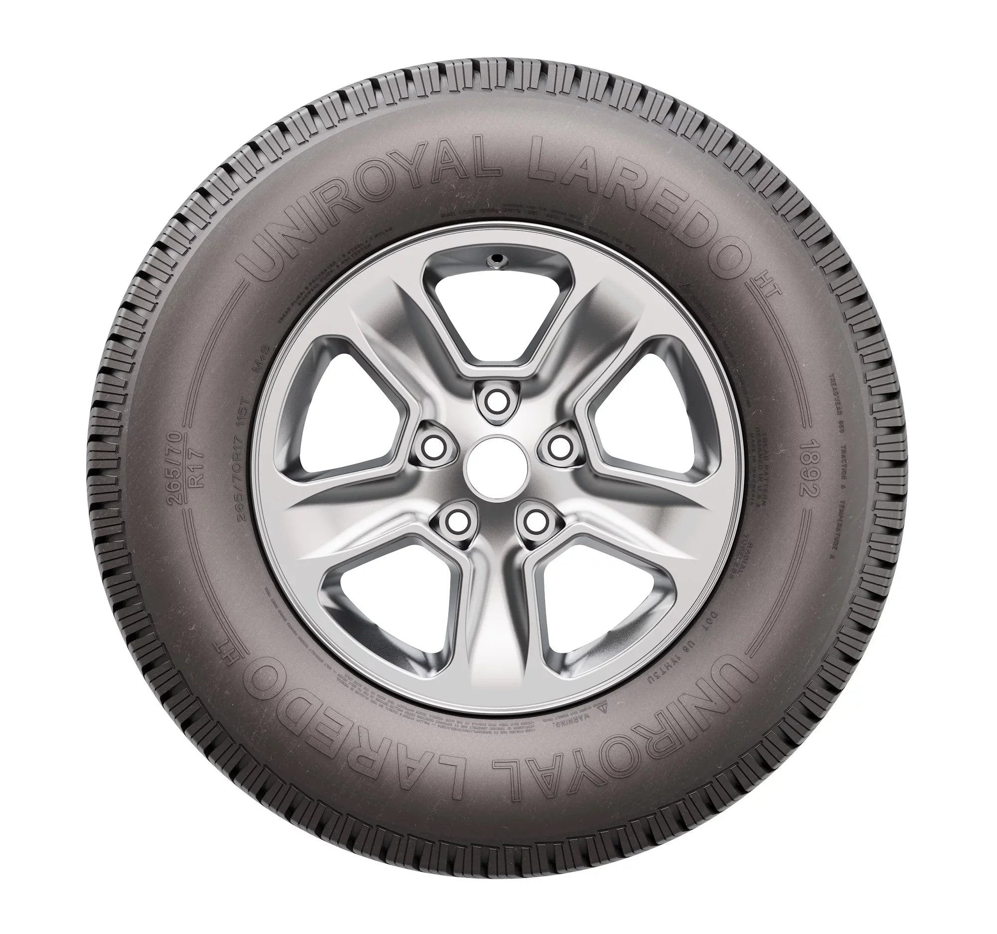 Uniroyal Laredo HT All-Season 265/60R20/XL 115H Tire Fits: 2022 Toyota Tundra SR TRD Off-Road, 2023 Toyota Tundra 1794 Edition