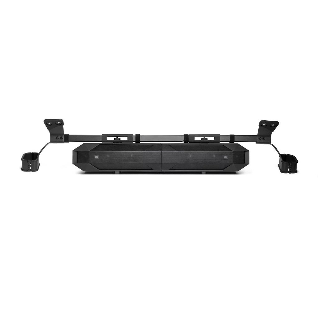 JBL JBLBB4005D - 5-Door Passive Sound Bar Compatible with Bronco with JBL Apex PA 1502 2 Channel Marine & Powersport Amplifier - 150 x 2 At 2-Ohms and Bronco Install Accessories