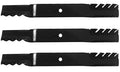 Zero Turn Mower 60" Deck Mulch Blades for Bad Boy ZT CZT 60" 3 Pack