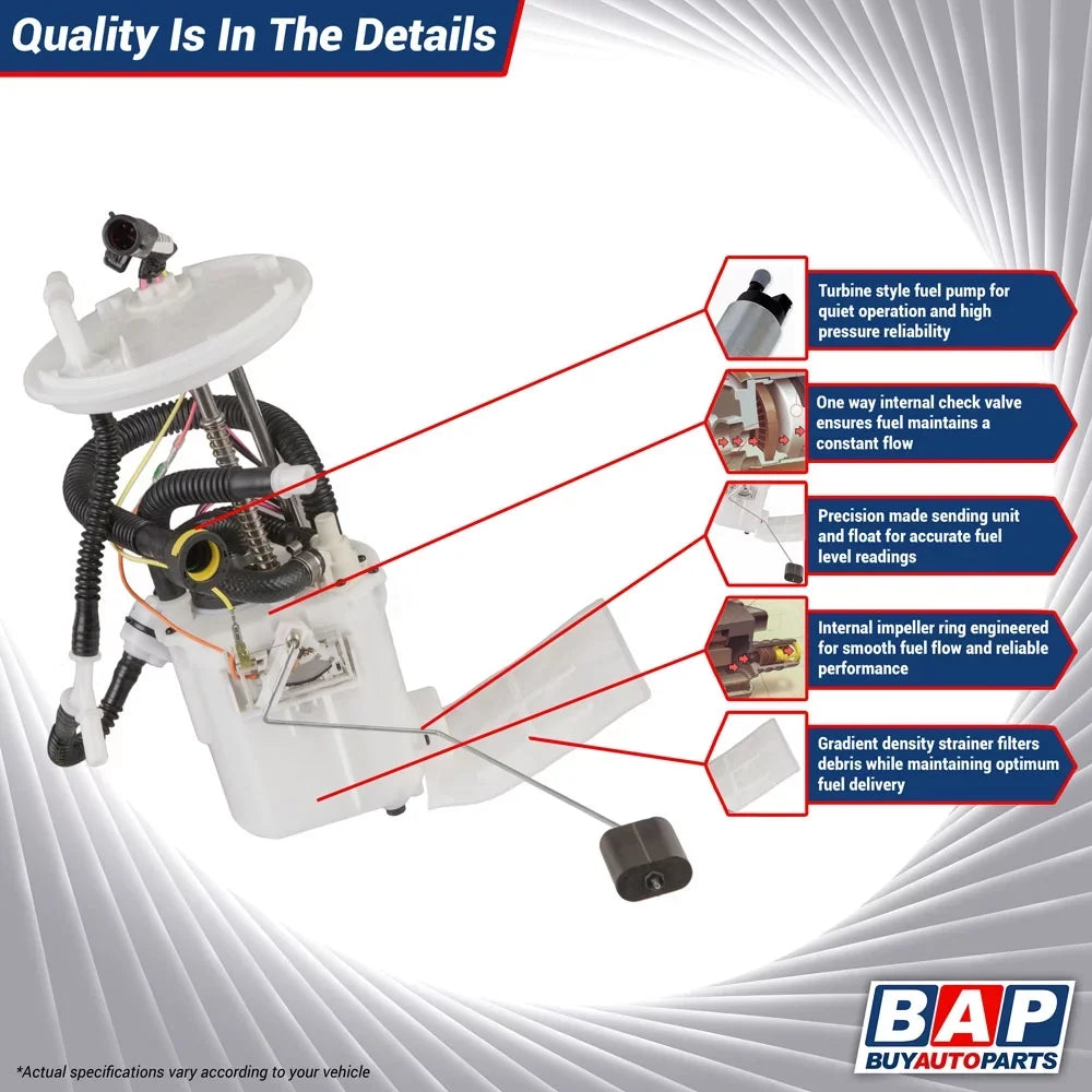For Buick LeSabre Park Avenue Pontiac Bonneville Complete Fuel Pump Assembly - Buyautoparts Fits select: 2004-2005 BUICK LESABRE CUSTOM, 2004-2005 PONTIAC BONNEVILLE GXP