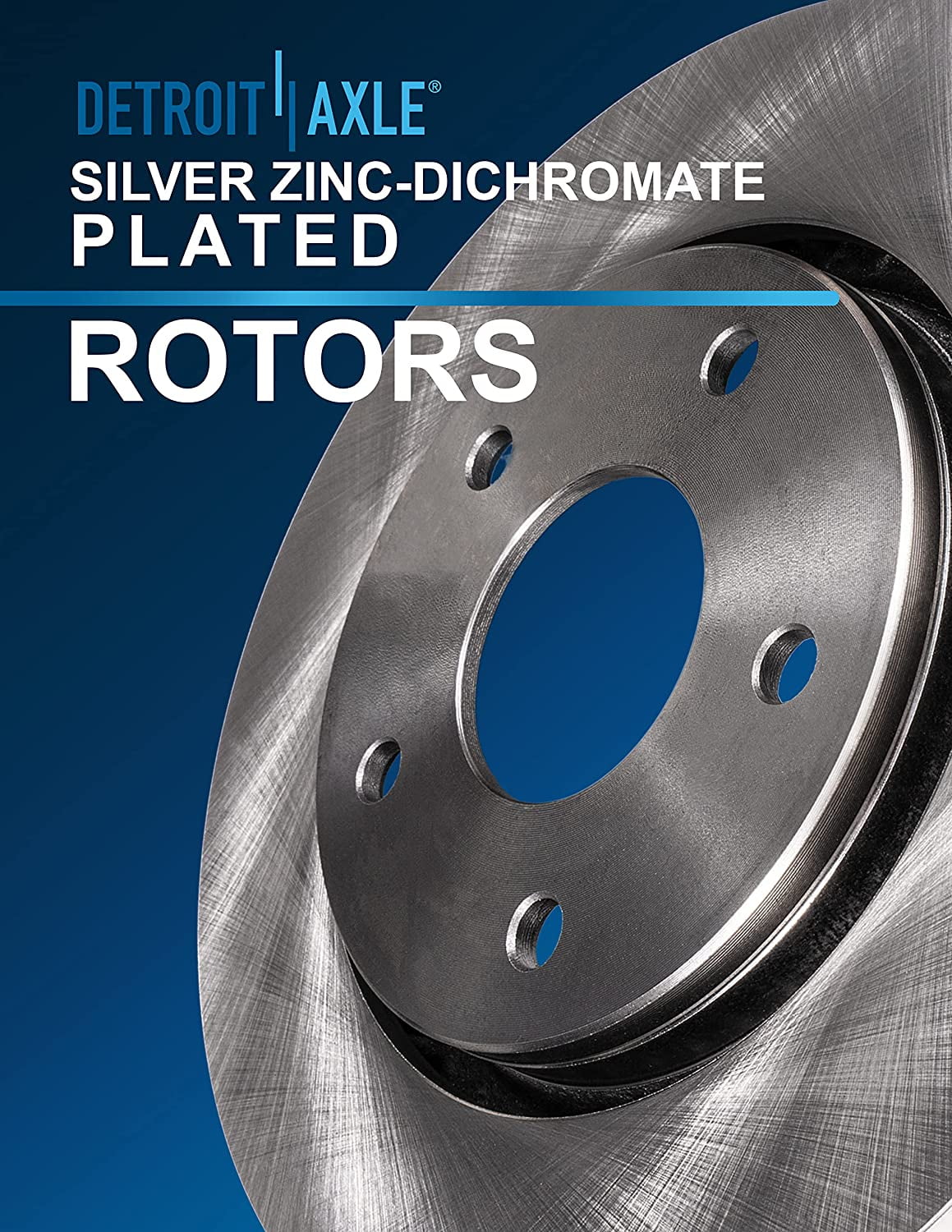 Detroit Axle - Brake Kit for 2013-2019 Ford Fusion 2013-2016 Lincoln MKZ 2014 2015 2016 Disc Brake Rotors and Ceramic Brake Pads Replacement : 11.81" Front and 11.89" Rear Rotor