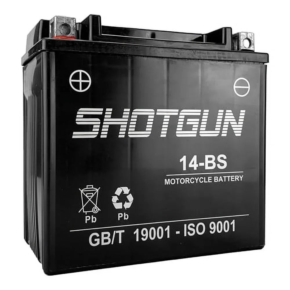 Shotgun YTX14-BS Replacement Powersports Battery For BMW 2016 2017 C650 Sport