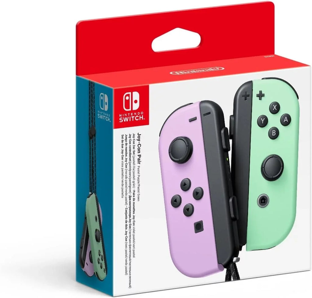 Joy-Con Pair Pastel Purple/Pastel Green (Nintendo Switch)