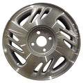 Pre-Owned Original Equipment  Machined and Painted Silver Aluminum Wheel 15 x 6 21012832 fits 1999-2001 Saturn SC1 (Good)