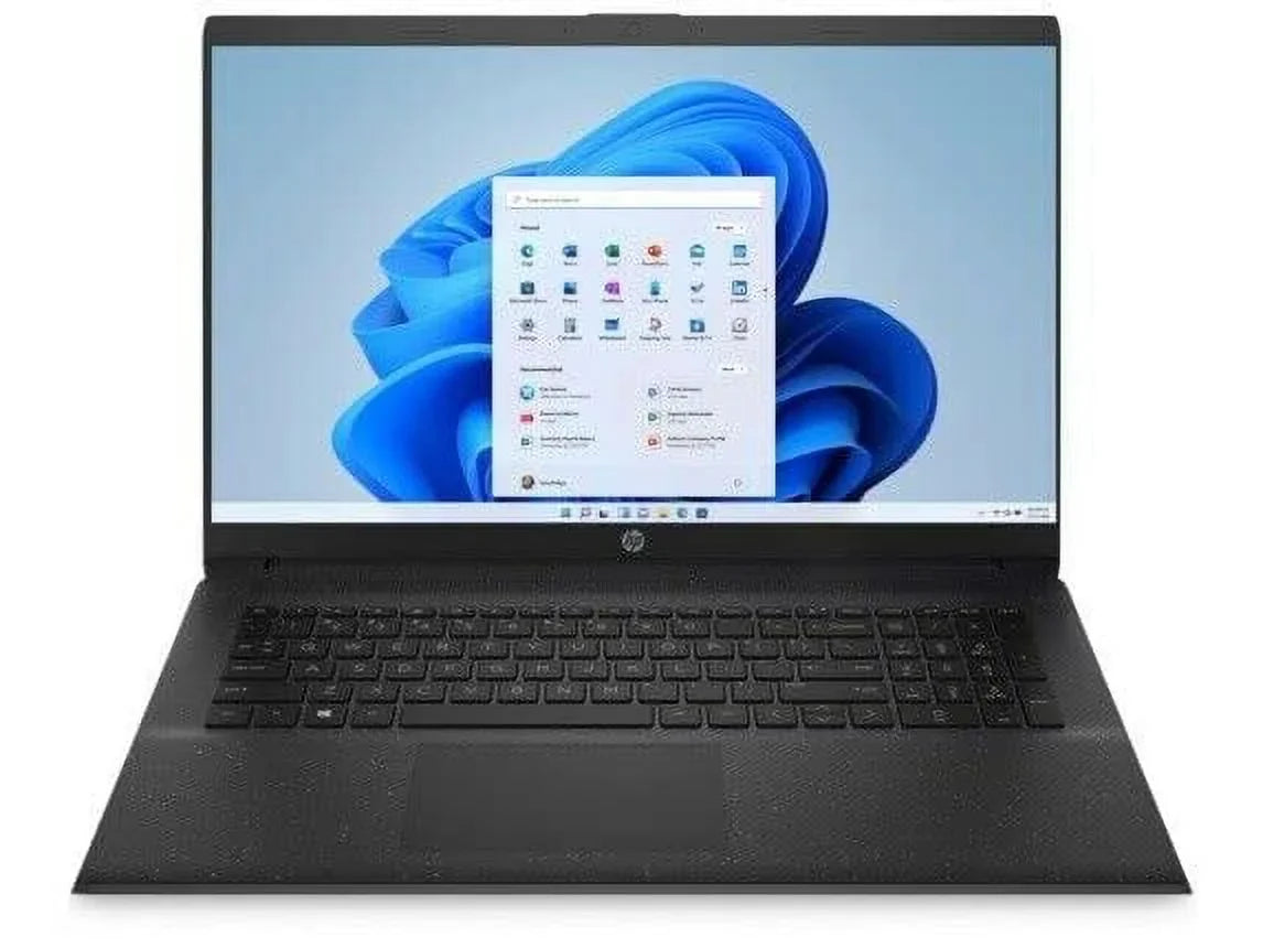 HP High Performance Laptop 2023, 17.3" FHD IPS, 10-Core 12th Intel i7-1255U, Iris Xe Graphics, 16GB DDR4, 512GB SSD, WiFi 6 Bluetooth HDMI USB-C Fullsize Keyboard Numpad, Windows 10, COU 32GB USB