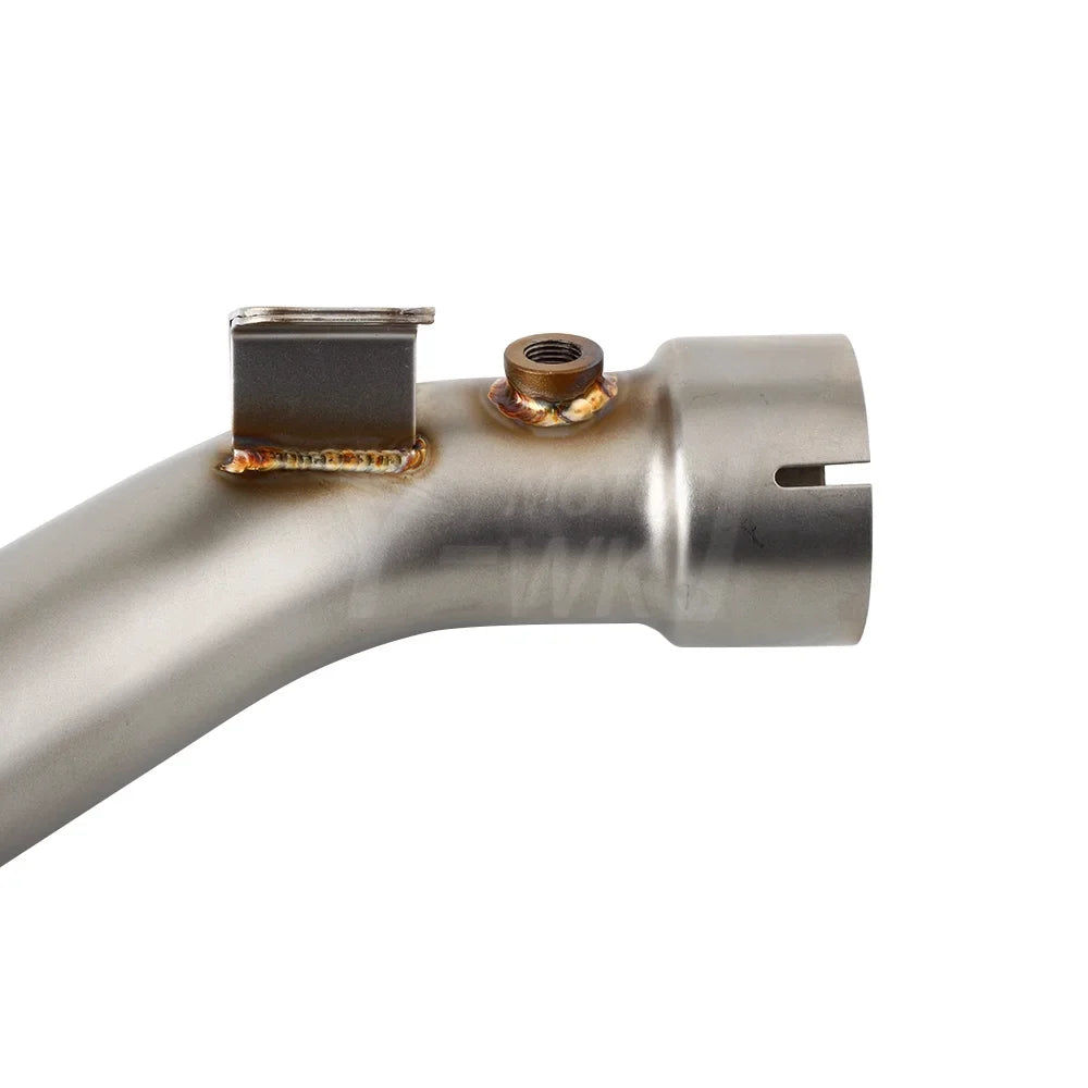 XLYWKJ For Suzuki GSXR1000  2007 2008 GSX-R1000 Motorcycle Exhaust Pipe Muffler Middle Link Pipe, 1-Set