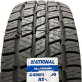1 National Commando AT4S 245/75R16 111T Fits: 2015 Toyota Tacoma TRD Pro, 1996-2002 Chevrolet Tahoe LT