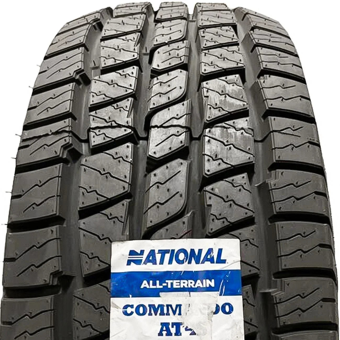 1 National Commando AT4S 245/75R16 111T Fits: 2015 Toyota Tacoma TRD Pro, 1996-2002 Chevrolet Tahoe LT