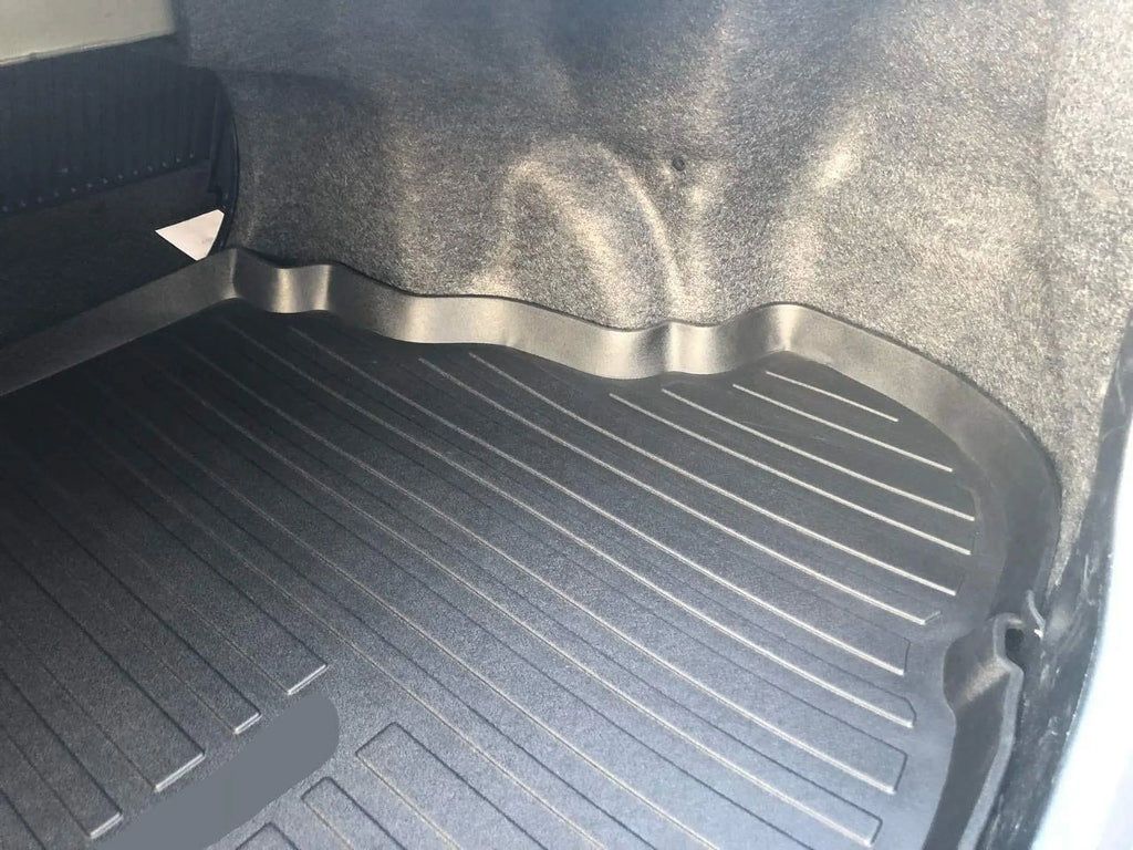 EACCESSORIES EA Cargo Liner – Trunk Mat for Toyota Camry 2012-2017 – Weather-Resistant Trunk Mats for Cars with Raised Lip – Non-Slip Car Trunk Mat Rubber – Easy to Install – Laser Pre-Cut Design