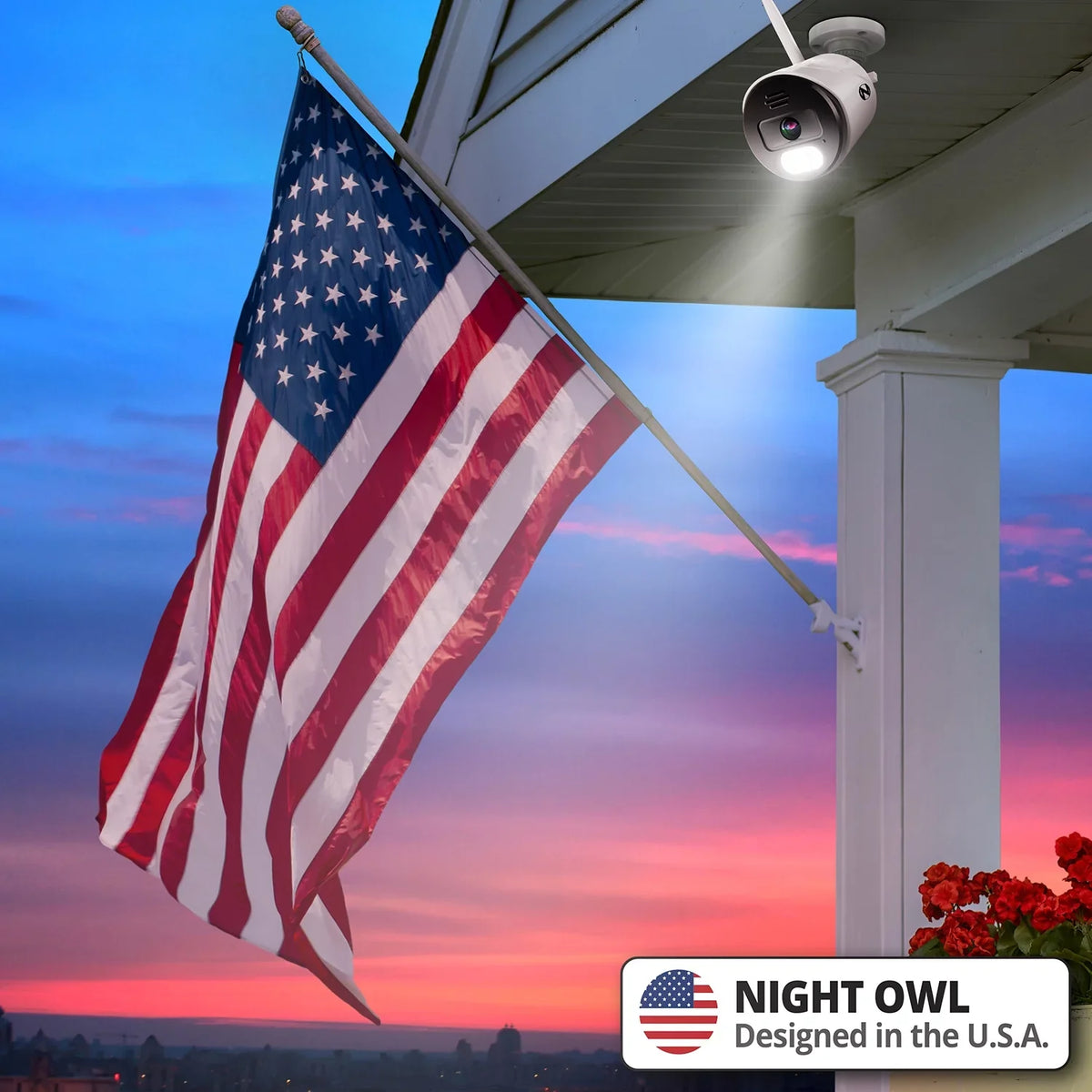 Night Owl Wi-Fi IP 4K HD Camera with 2-Way Audio