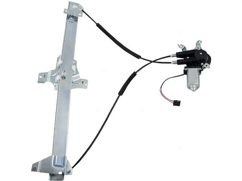 Front Left Power Window Regulator and Motor Assembly - Compatible with 1992 - 2002 Ford E-150 Econoline Club Wagon Standard Passenger Van 2-Door 1993 1994 1995 1996 1997 1998 1999 2000 2001