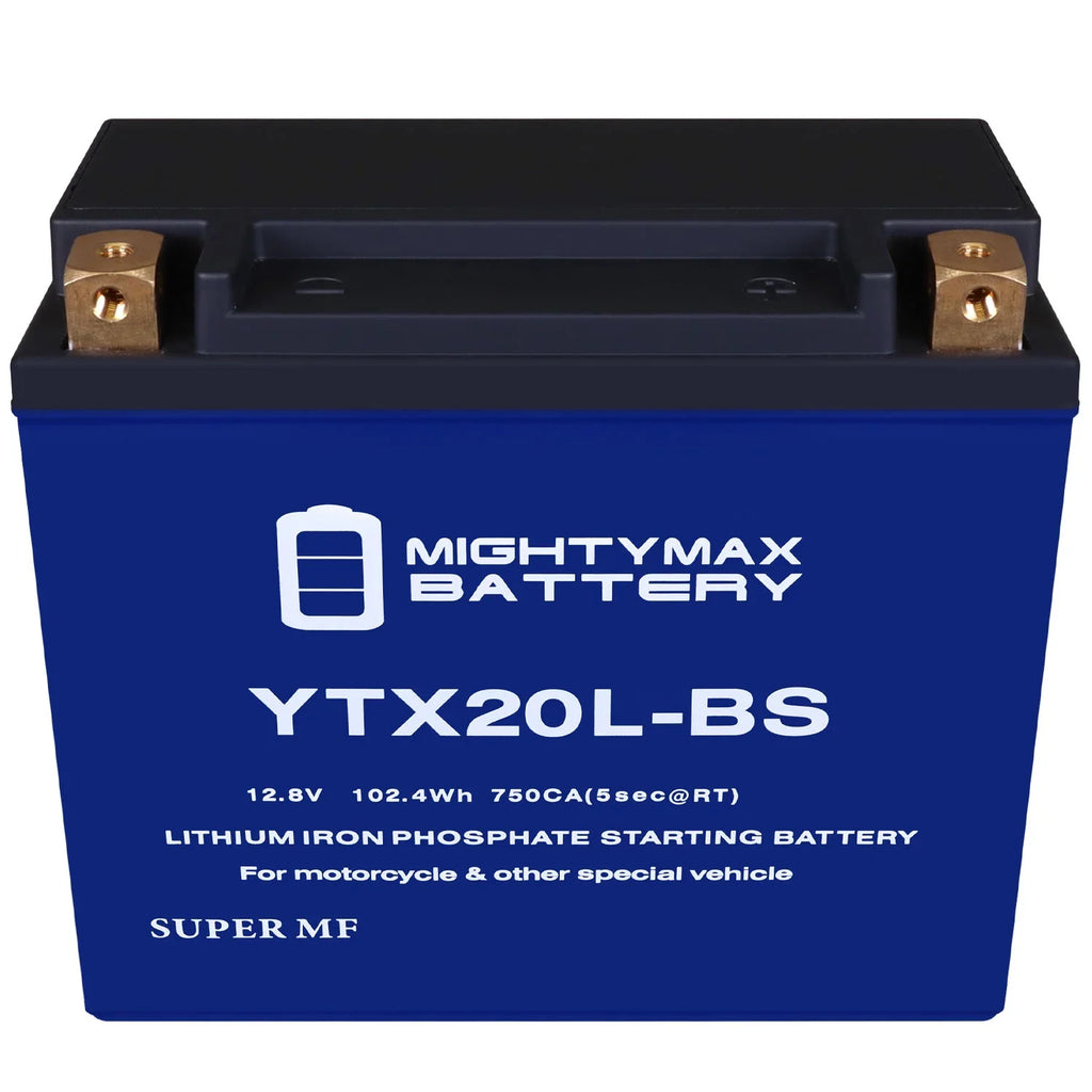 YTX20L-BS Lithium Replacement Battery compatible with Kawasaki Jet Ski 1500 SXR 17-20