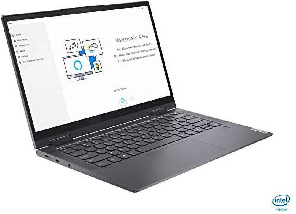 2022 LENOVO Yoga 7i 2-in-1 Laptop 14 inch FHD Touchscreen Intel EVO Platform 11th Core i7-1165G7 Iris Xe Graphics 12GB DDR4 512GB SSD WI-FI 6 Thunderbolt 4.0 Backlit KB with Fingerprint Windows 10