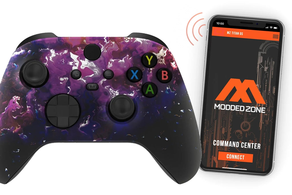 "Lava" Xbox One X SMART Custom Rapid Fire Modded Controller.FPS mods. COD Warzone