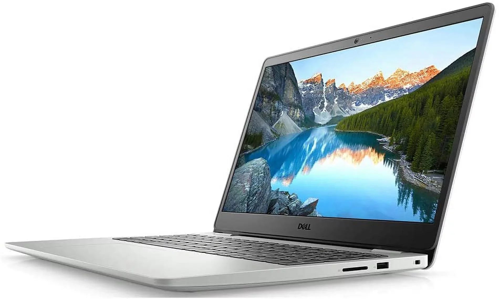 2021 Dell Inspiron 15 3505 15.6" FHD Laptop, AMD Ryzen 5-3450U Processor, 16GB RAM, 1TB SSD, AMD Radeon Vega 8 Graphics, Webcam, HDMI, Bluetooth, Windows 10, White, with NSSDC Mousepad