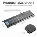 New 0TMFYT 8N0T7 Laptop Battery For Dell XPS 15 9575 P73F Precision 5530 2-in-1