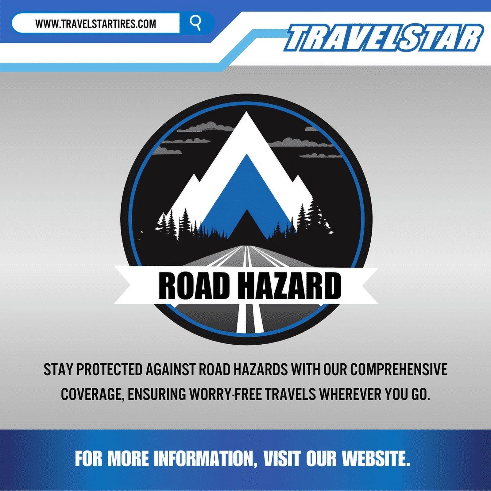 Travelstar ECOPATH M/T 33X12.50R24 10 Ply 104Q Load Range E SUV Light Truck Mud Terrain Tire 33/12.50/24 MT (Tire Only)