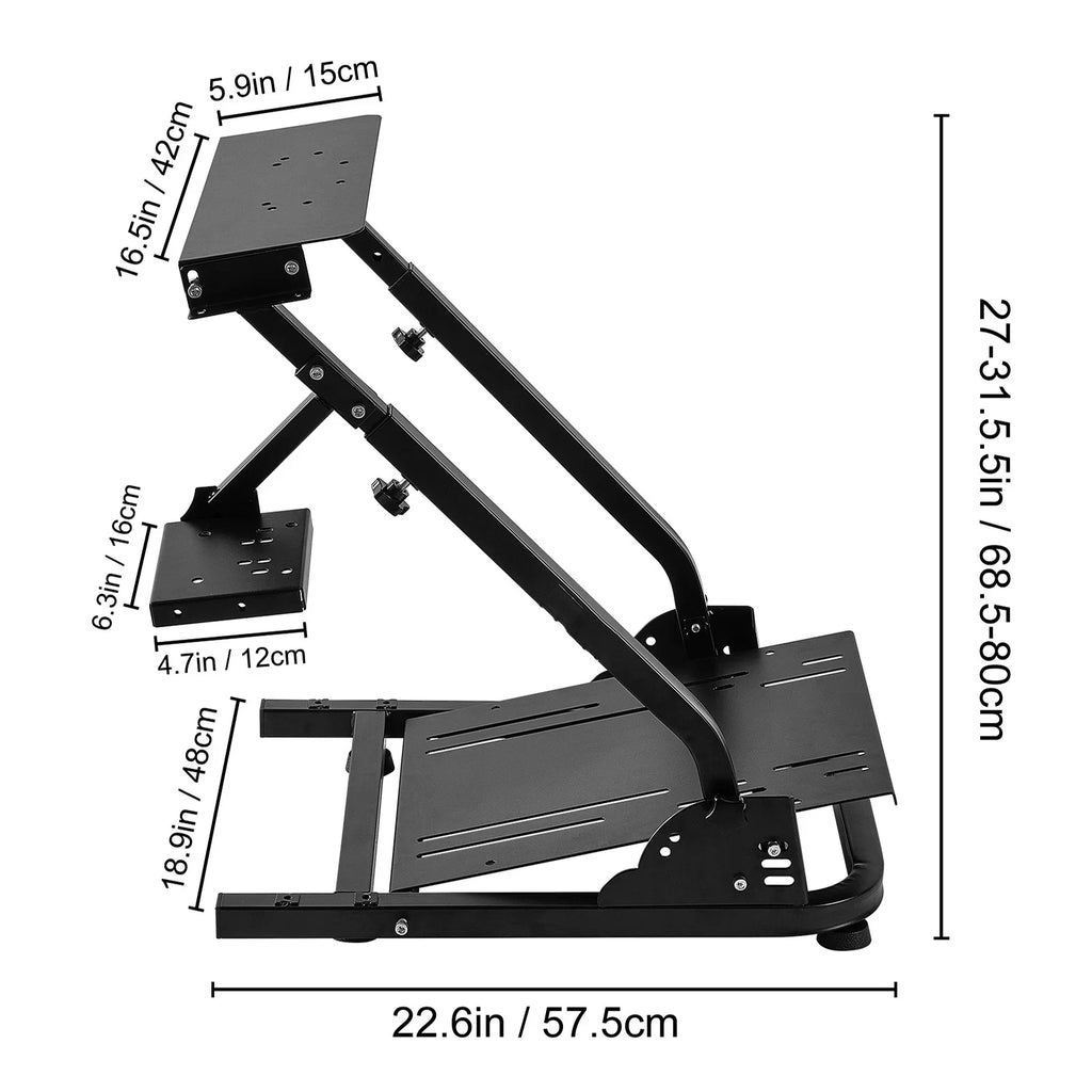 SKYSHALO Steering Wheel Stand Stand Racing Simulator For G27 G29 PS4 G920 T300RS