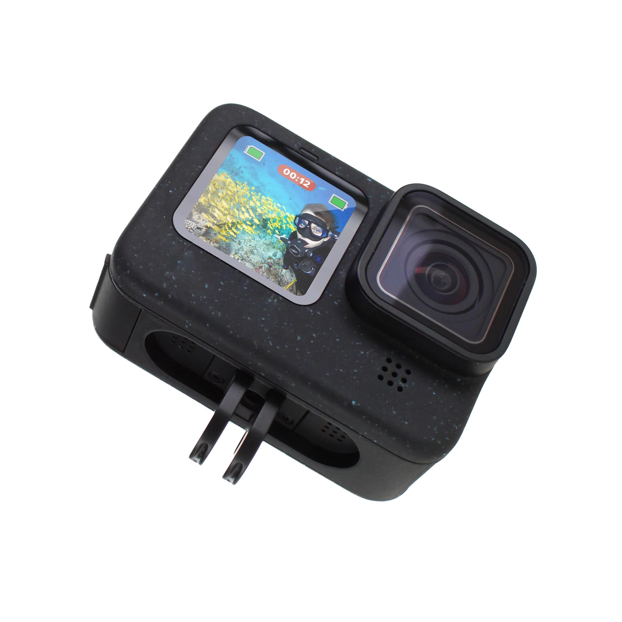 GoPro HERO12 Black - Waterproof Action Camera with 5.3K60 Ultra HD Video, 27MP Photos, HDR, 1/1.9" Image Sensor, Live Streaming, Webcam, Stabilization(Open Box)