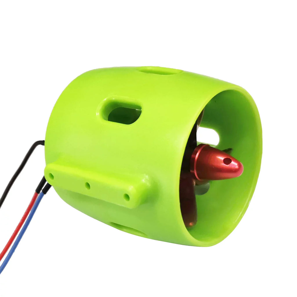 OWSOO 1000KV Underwater Brushless Motor Clockwise with with 4-Blade Propellers 12-24V Waterproof Electric Motor Drive Engine for  Bait Boat Nest Ship