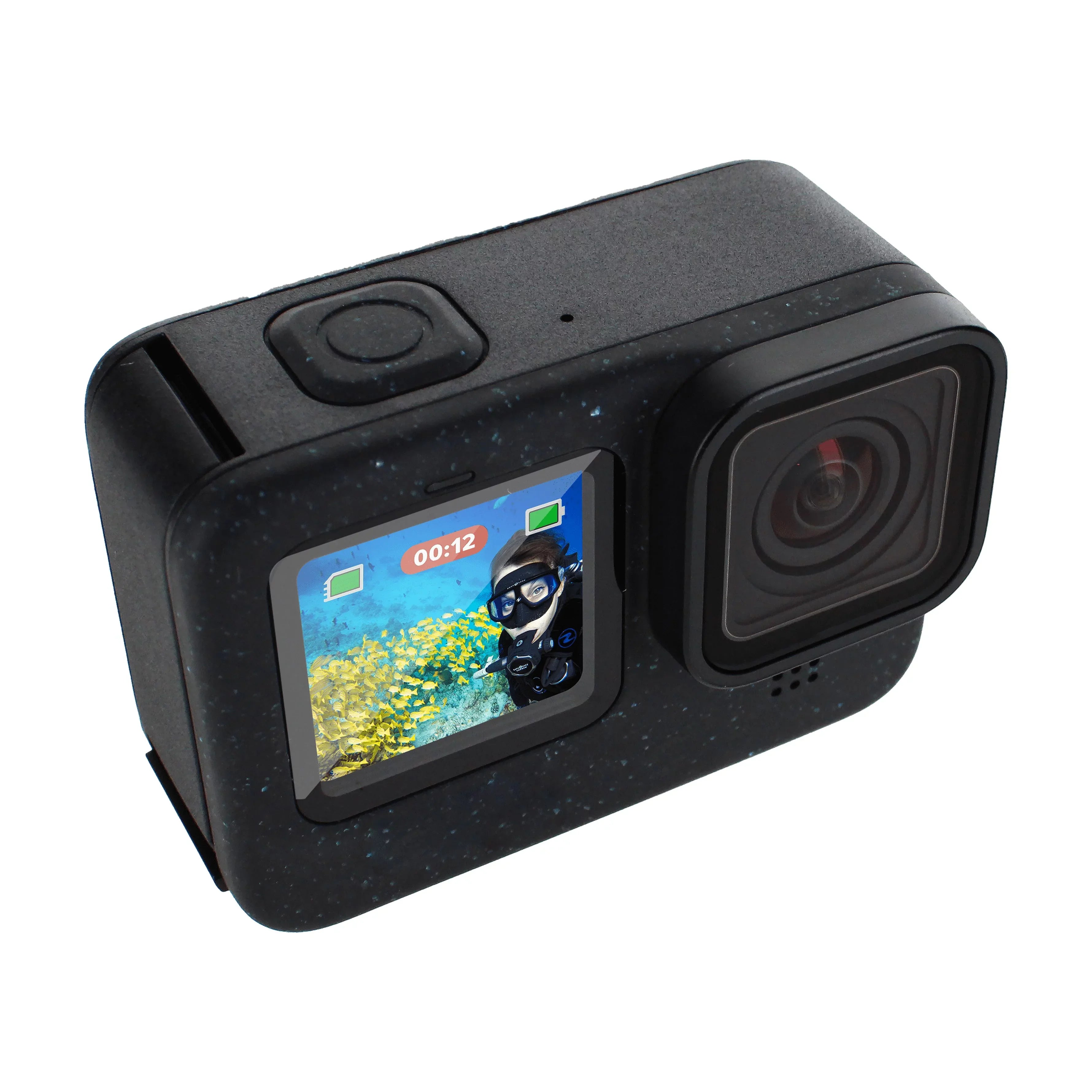 GoPro HERO12 Black - Waterproof Action Camera with 5.3K60 Ultra HD Video, 27MP Photos, HDR, 1/1.9" Image Sensor, Live Streaming, Webcam, Stabilization(Open Box)