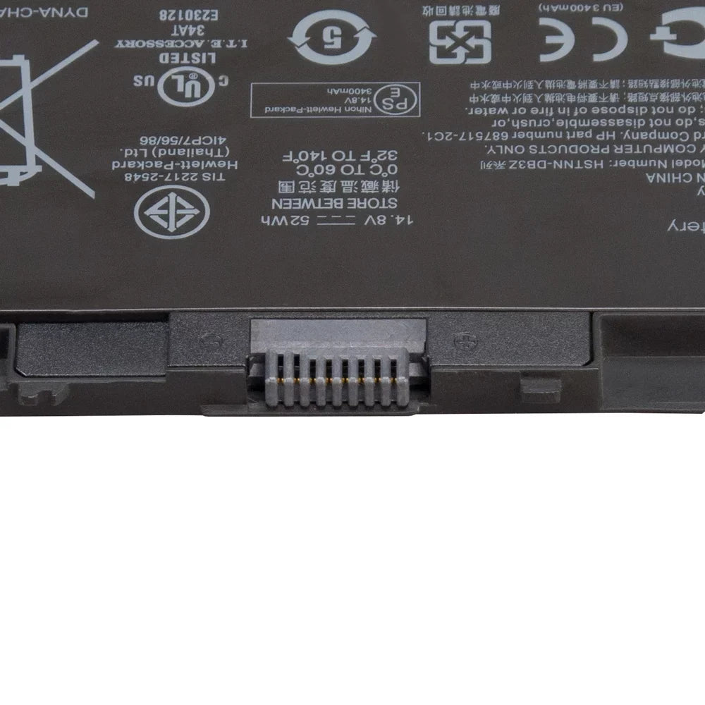 DR. BATTERY - Replacement for HP EliteBook Folio 9470m C6Z63UT / 9470m C7Q21AW / 9470m C9H54UT / 9470m D3K33UT / 9470m D3K60UT / H4Q48AA / H4Q48UT / HSTNN-DB3Z / HSTNN-LB5B / MA02025XL