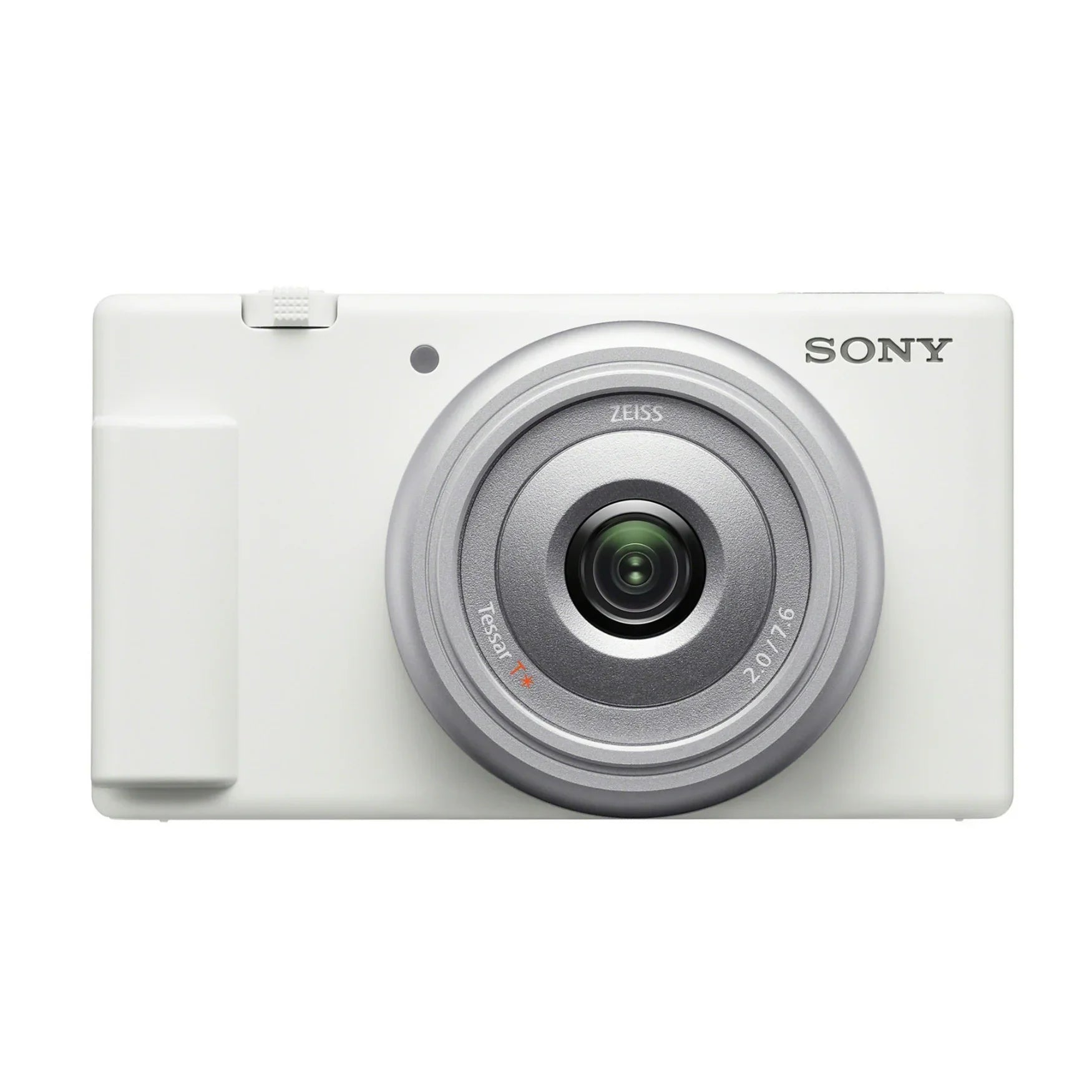 Sony Zv-1F Vlog Camera (White) With Vlogger Shotgun Microphone and Accessories