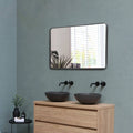 SuperDeal 36 inch Rectangular Wall Mirror Bathroom Dresser Make-up HD Imaging