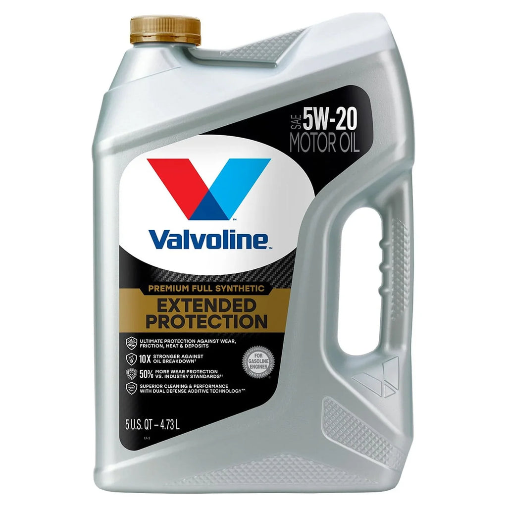 Valvoline Extended Protection Premium Full Synthetic 5W-20 Motor Oil 5 QT