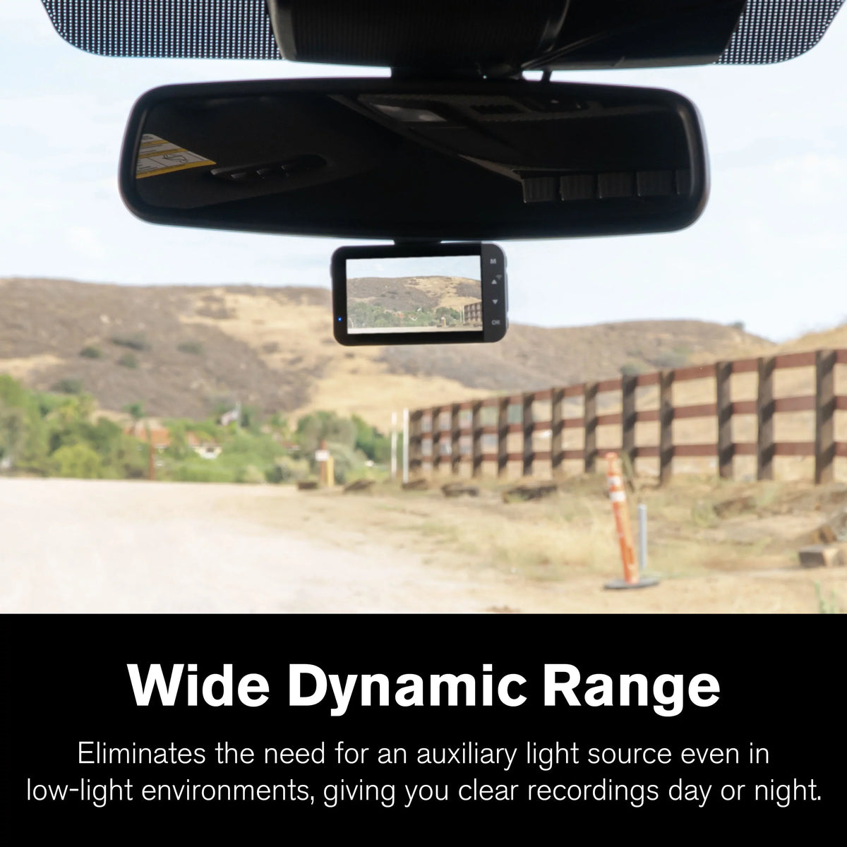 Yada 4K Roadcam Pro GPS with App, 150 Degree Wide Angle Lense, 3" LCD Screen, UHD Resolution High Dynamic Range for Day/Night. G-Sensor Technology with Park and Record Mode