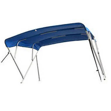Gen3 Marine 4 Bow Pontoon Bimini Top 56” x 8’ x 91-96” - Black