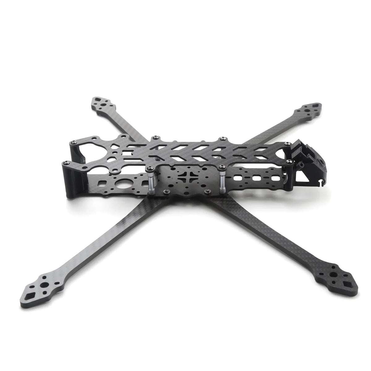 Aibecy Frame,Carbon Fiber Frame Kit 375mm Wheelbase 8 Inch Kit Wheelbase 375mm Compatible Huiop Inch Freestyle Drones Ideal Wheelbase 375mm Arm 5.0mm Suitable 375mm Arm 5.0mm
