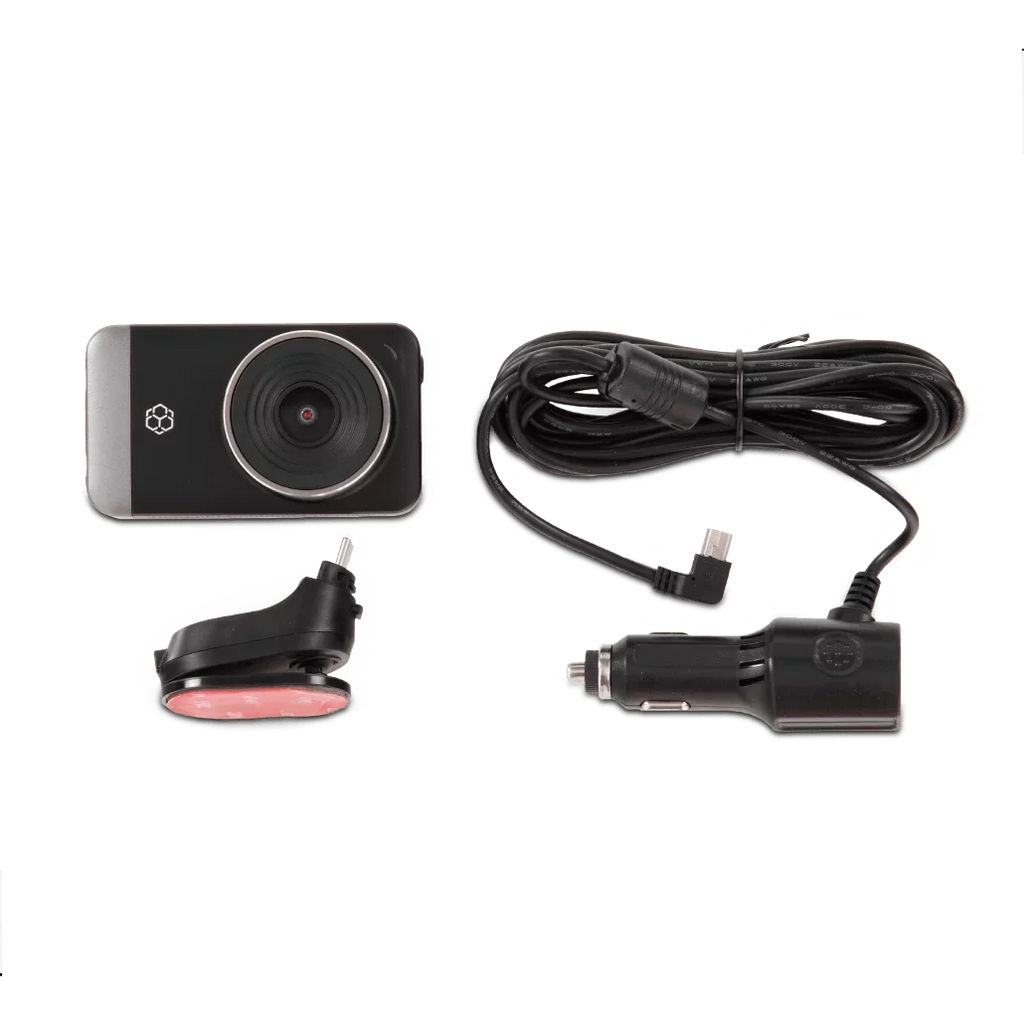 Yada 4K Roadcam Pro GPS with App, 150 Degree Wide Angle Lense, 3" LCD Screen, UHD Resolution High Dynamic Range for Day/Night. G-Sensor Technology with Park and Record Mode