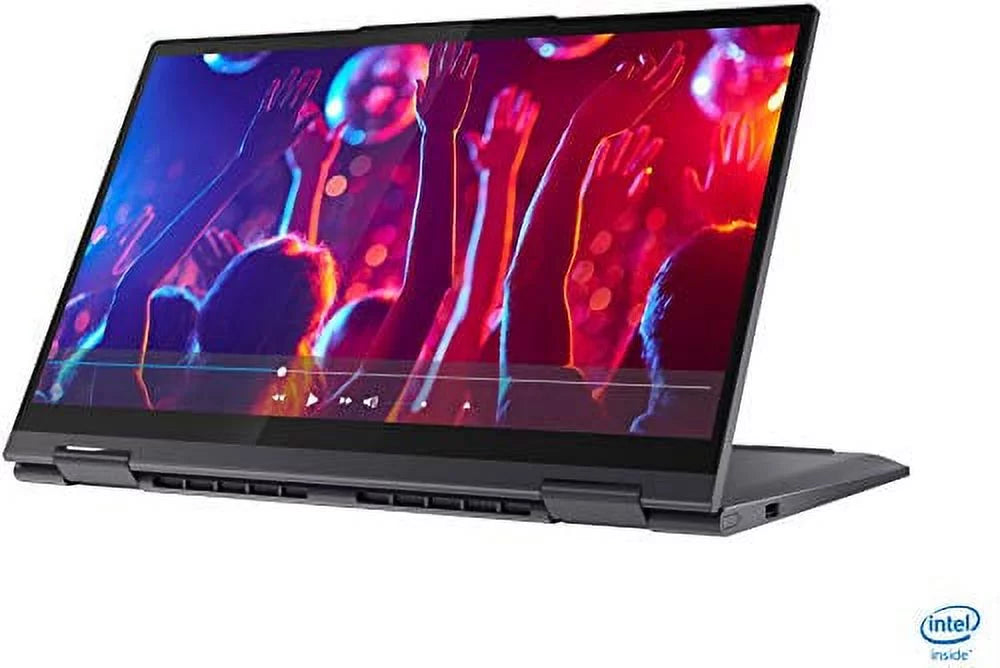 2022 LENOVO Yoga 7i 2-in-1 Laptop 14 inch FHD Touchscreen Intel EVO Platform 11th Core i7-1165G7 Iris Xe Graphics 12GB DDR4 512GB SSD WI-FI 6 Thunderbolt 4.0 Backlit KB with Fingerprint Windows 10