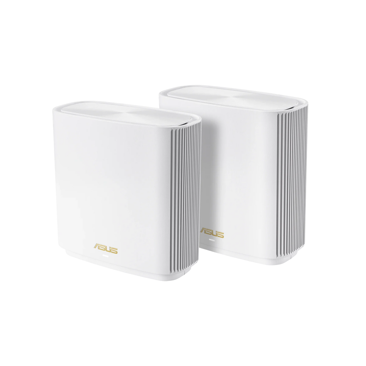 ASUS ZenWiFi AX Whole-Home Tri-band Mesh WiFi 6 System (XT8-WHITE)-2 pack, Coverage up to 5,500 sq.ft/6+rooms, 6.6Gbps, 3 SSIDs, life-time free network security and parental controls, 2.5G port