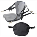 GTS Pro Molded Foam Kayak Seat W/Zipper Pack, Sit On Top Kayak Seat, Back Support Kayak Seat, Kayak Cushion