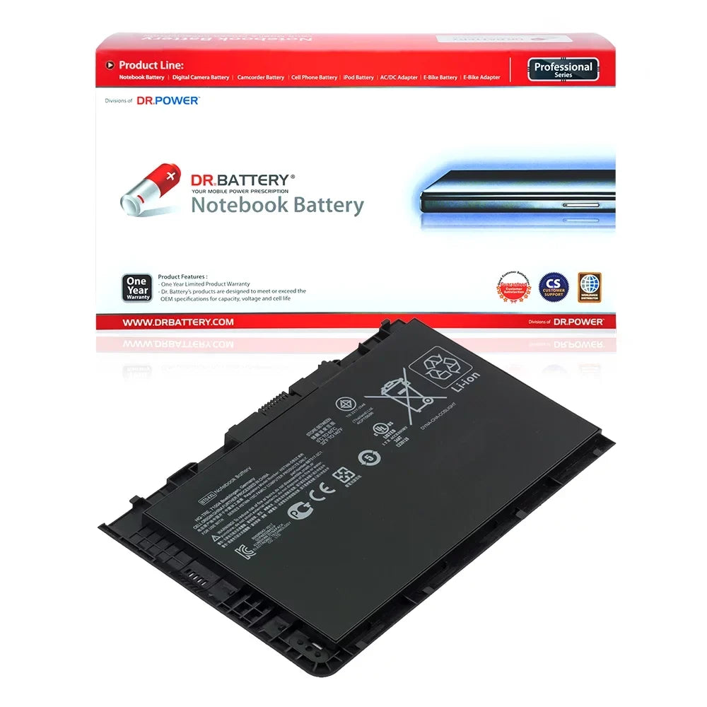 DR. BATTERY - Replacement for HP EliteBook Folio 9470m C6Z63UT / 9470m C7Q21AW / 9470m C9H54UT / 9470m D3K33UT / 9470m D3K60UT / H4Q48AA / H4Q48UT / HSTNN-DB3Z / HSTNN-LB5B / MA02025XL