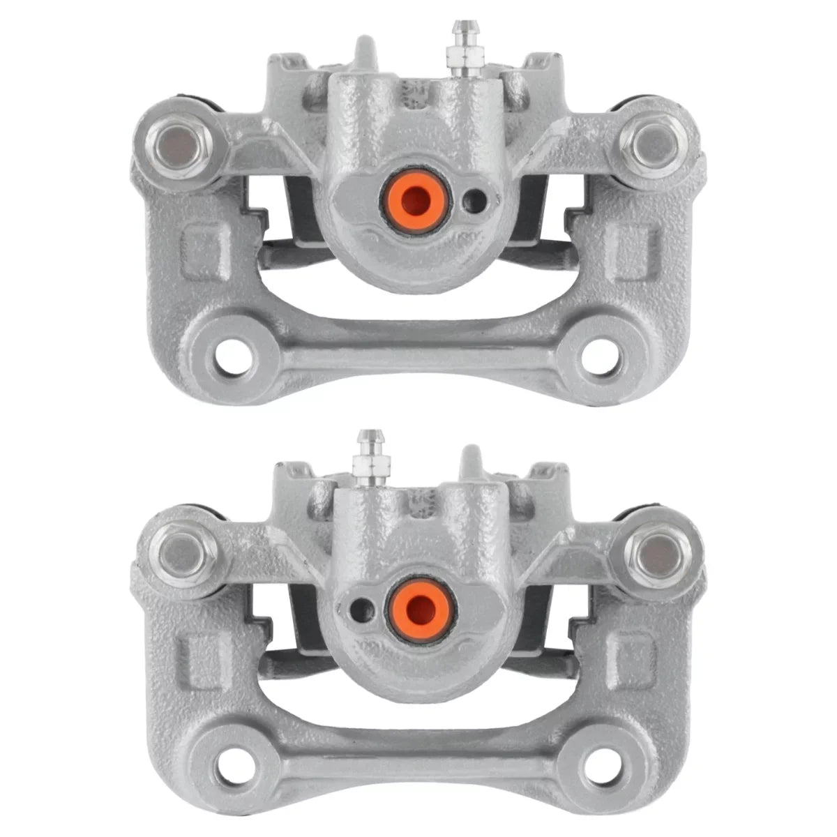 AutoShack Rear New Brake Calipers Assembly with Bracket Set of 2 Driver and Passenger Side Replacement for 2015 2016 2017 2018 2019 Hyundai Sonata 2016-2019 Kia Optima 1.6L 2.0L 2.4L FWD