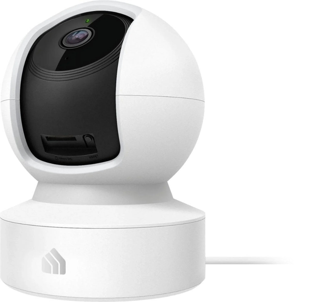 Open Box TP-Link Kasa Spot Pan Tilt Indoor 1080p Wi-Fi Wireless Camera KC115 -Black/White