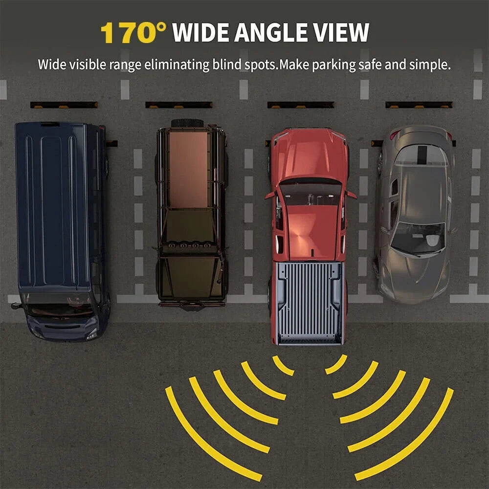 Enhance Safety with Tailgate Handle Backup Camera – Compatible with Dodge Ram 1500 (09-17) & 2500 3500 (10-19)