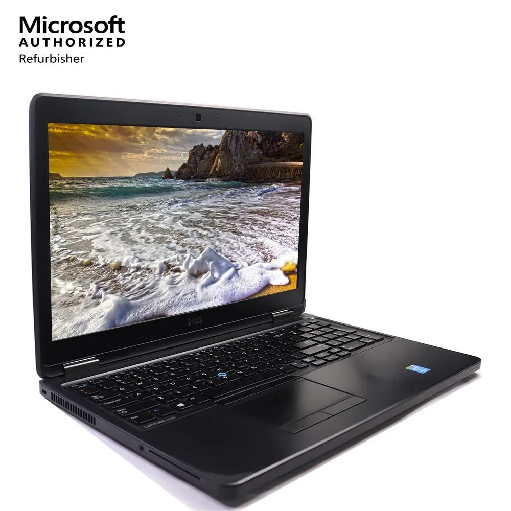 Restored Dell Laptop Notebook E5550 15.6" For Business, Windows 10 Professional 8GB 512GB SSD with HDMI Backlit Keyboard and Wi-Fi - Laptop PC (Refurbished)